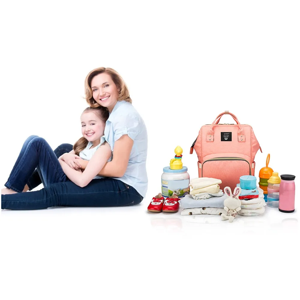 Сумка для подгузников, мам сумка для подгузников большой емкости рюкзак для путешествий для малышей дизайнерская сумка для ухода за ребенком для папы и мамы VS LAND