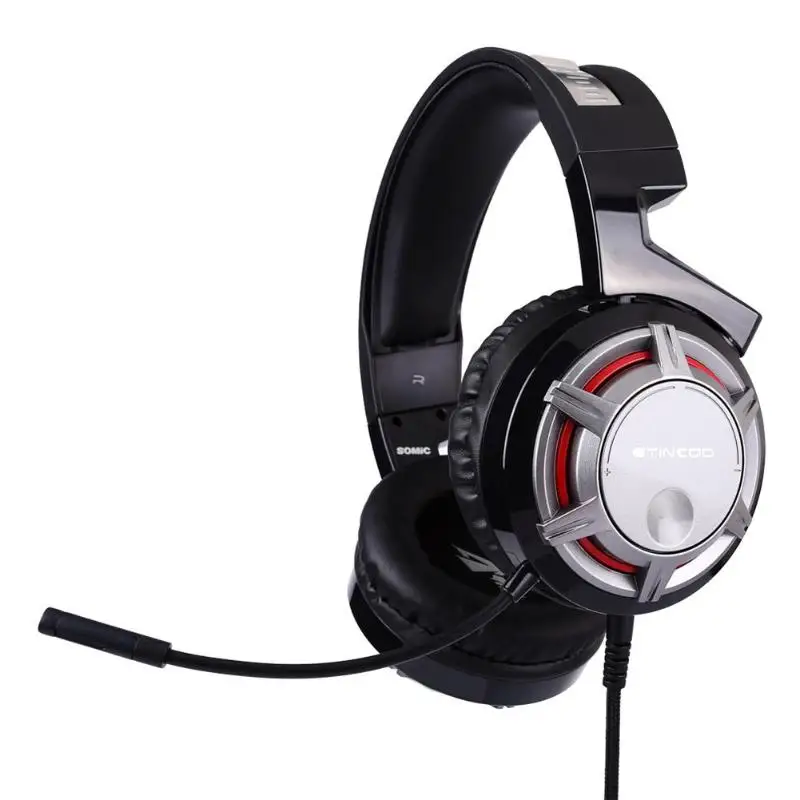 Somic G926S 3,5 мм проводные наушники для игровой гарнитуры для настольного ноутбука планшета с микрофоном