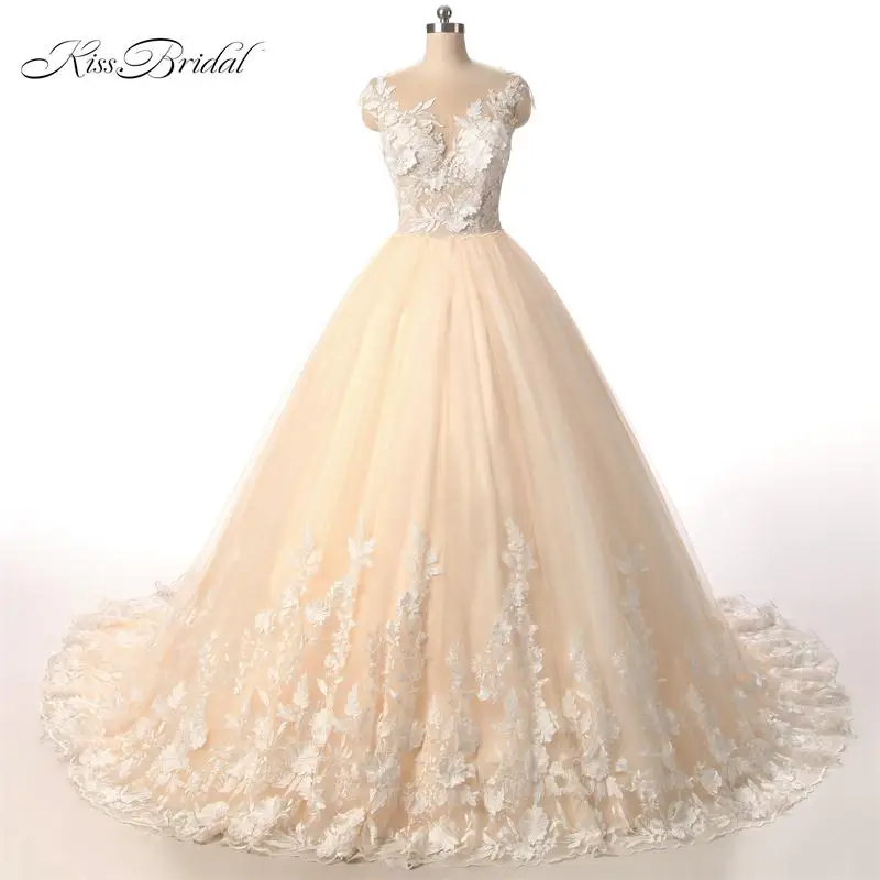 same as picture Vestido De Novia кружевное бальное платье Свадебные платья кружевное бра без рукавов сексуальное свадебное платье винтажное платье De Mariage - Цвет: same as picture