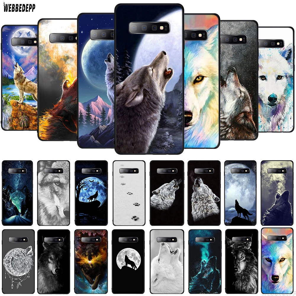 WEBBEDEPP Белый Волк арт bozкурт Nefesi ТПУ чехол для Samsung Galaxy A10 A30 A40 A50 A70 A6 A8 A9 J6 2018 Note 8 9