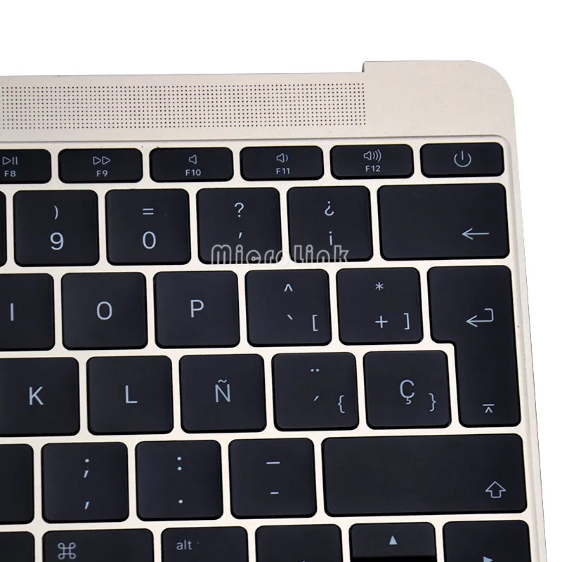 SP для Macbook Retina 1" A1534 Испанский SP Клавиатура с подсветкой 613 02547-клавиатура Topcase-09