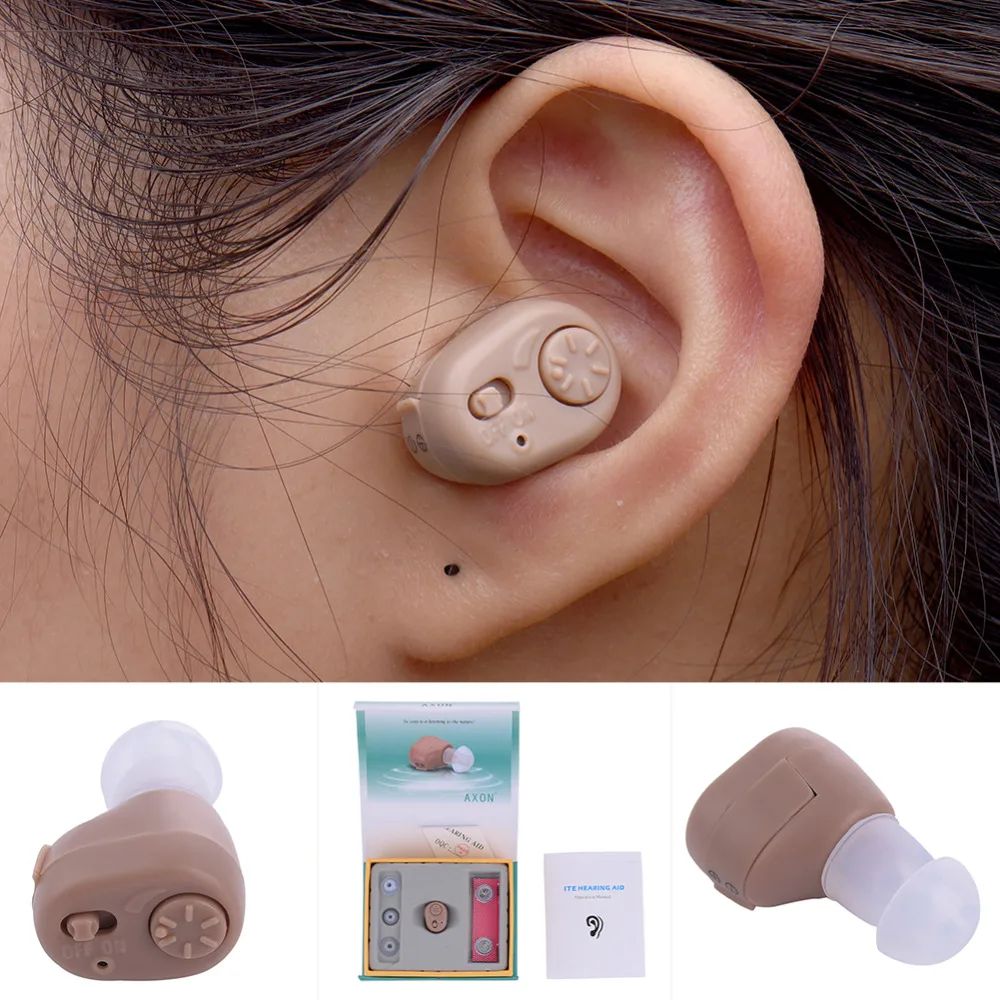

1pcs Mini Ear hearing Controller Hearing Assistance Device Sound Amplifier Elderly Deafness Hearing Aids Ear Care tool AXON K-86