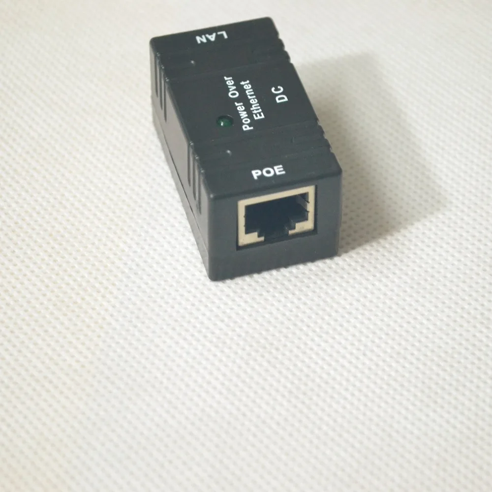 PoE адаптер RJ45 разъем poe001 инжектор Мощность Over Ethernet адаптер для PoE IP Камера