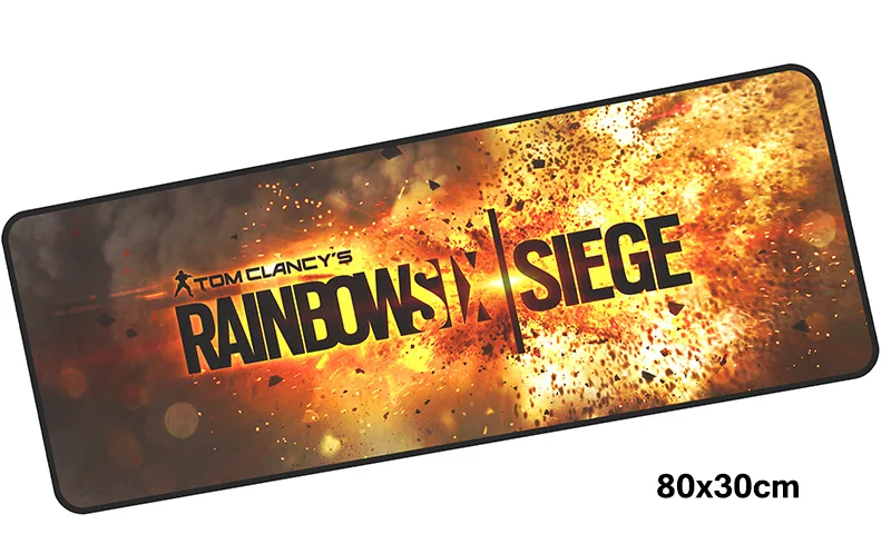 Rainbow six siege коврик для мыши computador gamer mause коврик 800x300X2 мм большой подарок на Хэллоуин коврик для мыши гаджет офисный стол коврики