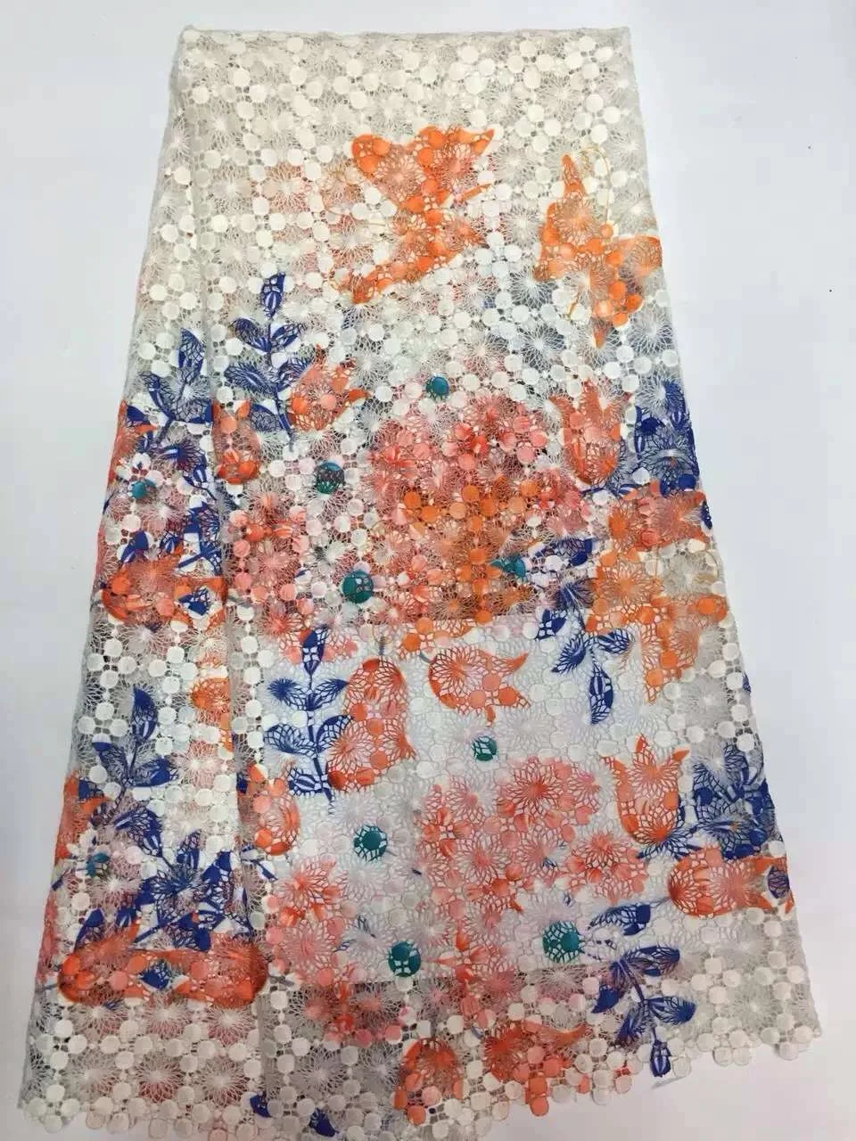 Swiss Lace Materials African Net High Quality French Fabric 2017 Latest Embroidery Fabrics | Дом и сад