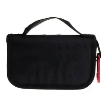 Рыбалка блесток сумка для хранения Оксфорд ткань водонепроницаемый молния портативный отсеков пены крючок Приманка Спиннер ложка