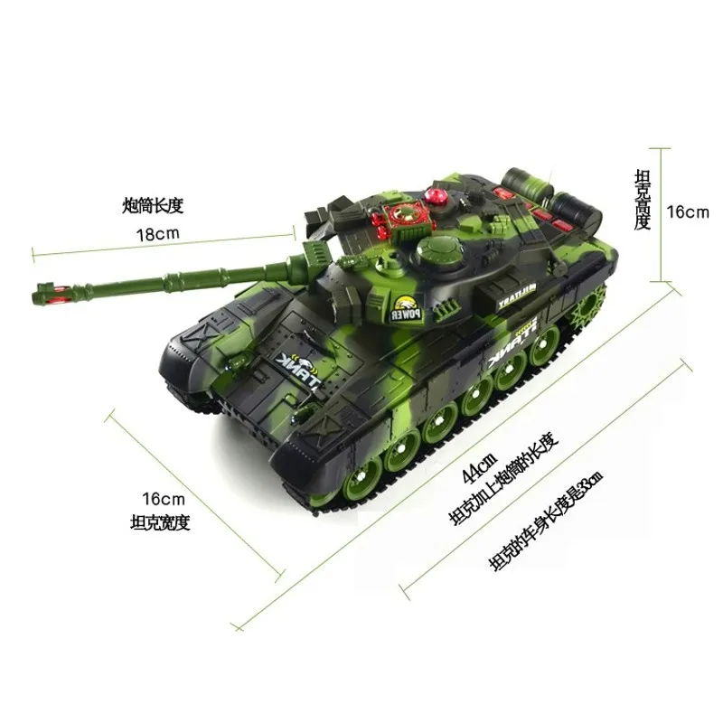 

Remote Control Tank Model Super Parent-child Play Children Emission Charge Movable Cross-country Car Toy Boy