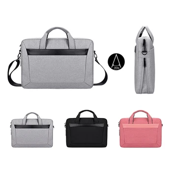 

Laptop Shoulder Bag Notebook Carrying Handbag Massenger Briefcase Sleeve Case Cover for Macbook Pro Air Retina 13 14 15 inch