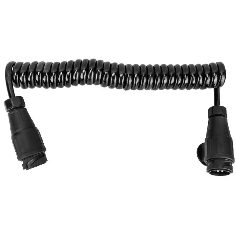 13 контактный разъем и 13 контактный разъем прицепа с пружинный кабель проводка расширения для караван разъемы для дизельных двигателей дизельный двигатель аксессуары