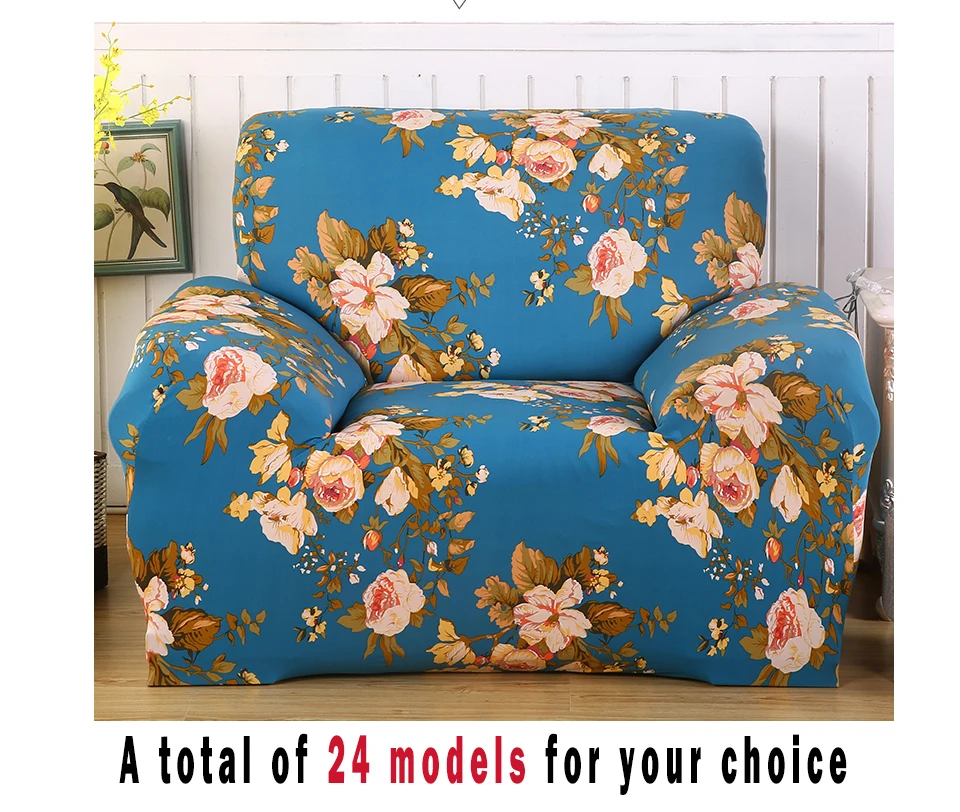 Asofver цветок Хюэ чехлы для диванов эластичный диван Slipcover Cubre диван растягивающиеся покрытия для мебели протектор Чехлы для диванов для гостиной