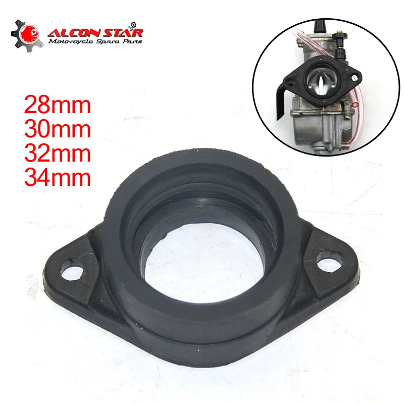 Alconstar резиновый переходник впускной трубы подходят KOSO OKO Mikuni Keihin PWK 28/30 мм 32/34