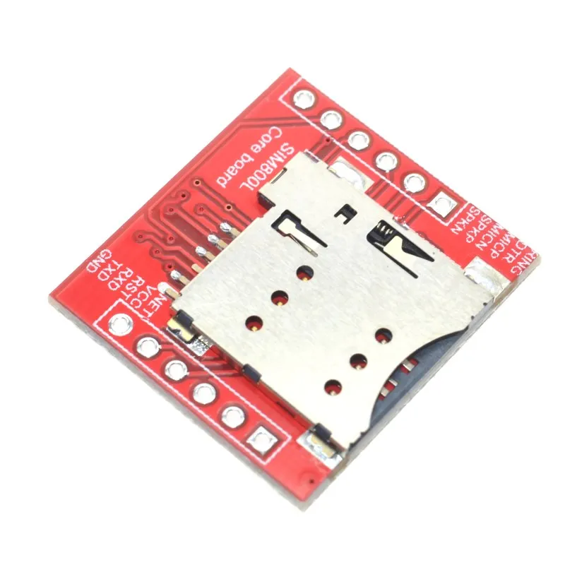 Самый маленький модуль SIM800L GPRS GSM карта MicroSIM Core BOard Quad-band ttl последовательный порт