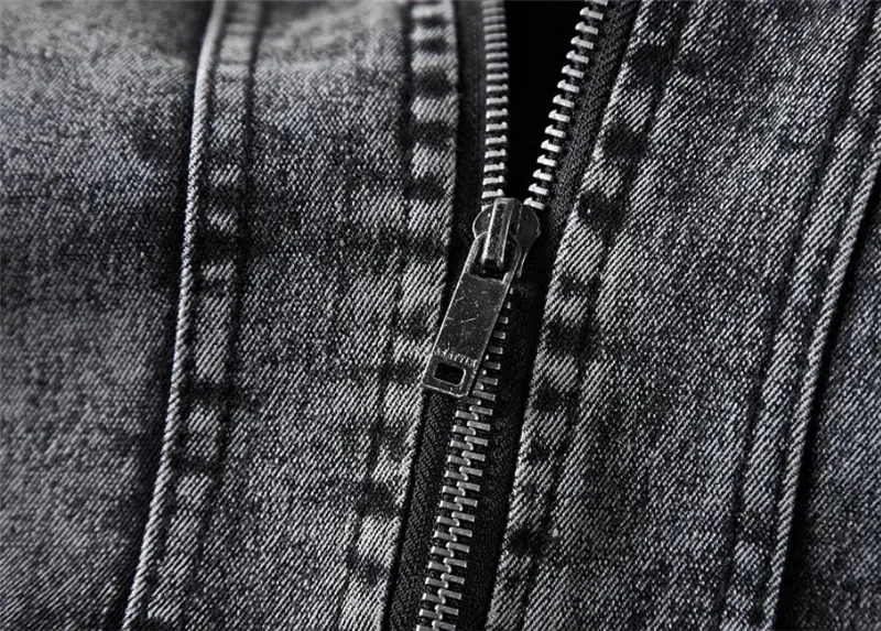Джинсовая куртка мужская Осенняя Модная пальто мужской Slim Fit повседневные