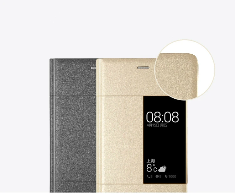 HUAWEI P9 плюс Чехол официальный умный зеркальный обзора защитного стекла чехол-книжка из искусственной кожи чехол-бумажник чехол HUAWEI P9 чехол мобильного телефона чехол для телефона