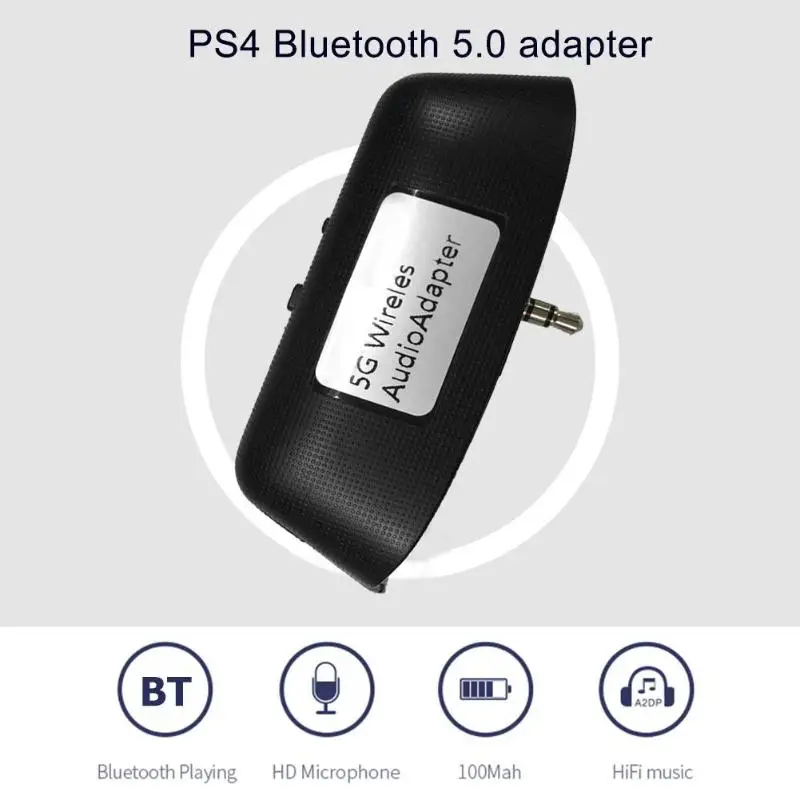 Универсальный Беспроводной Bluetooth 5,0 Аудио Мини 3,5 мм Aux Стерео адаптер 5G Беспроводной адаптер для PS4 геймпад Bluetooth гарнитура
