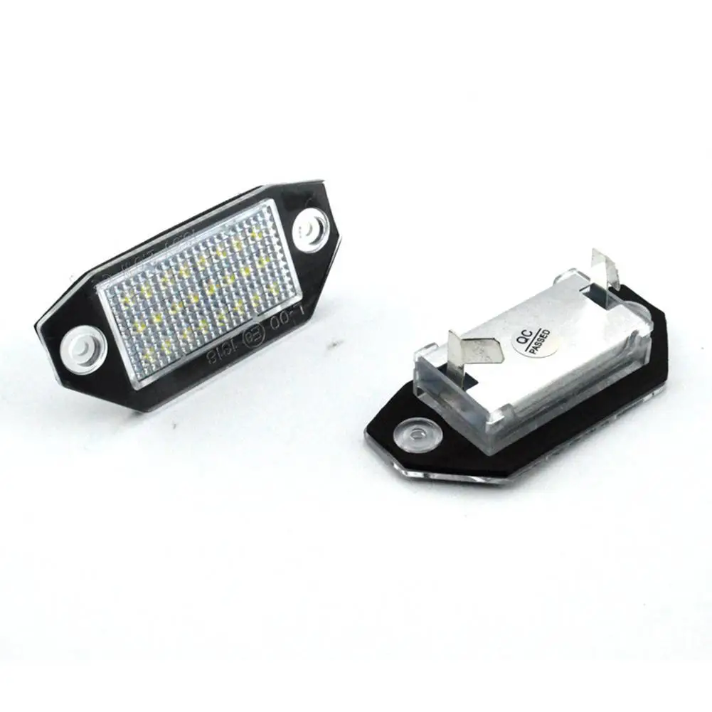 

2pcs/set No Error LED Number License Plate Light Lamp for Ford Mondeo MK3 2000-2007