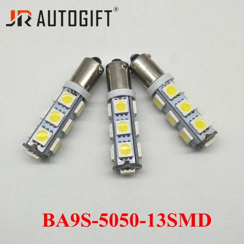 100 pcs 12 V 24 V авто светодиодный BA9S 13SMD 5050 светодиодный 6523 1895 H6W T4W 13 светодиодный smd 5050 Клин светодиодный свет лампы