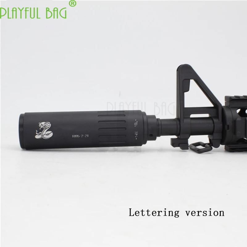 Jinming 8 M4 gei водяной бык пистолет HK416 корпус 14 обратный зубы пламя крышка украшения, пламегасители, пожарная свинья uN17 класс N17