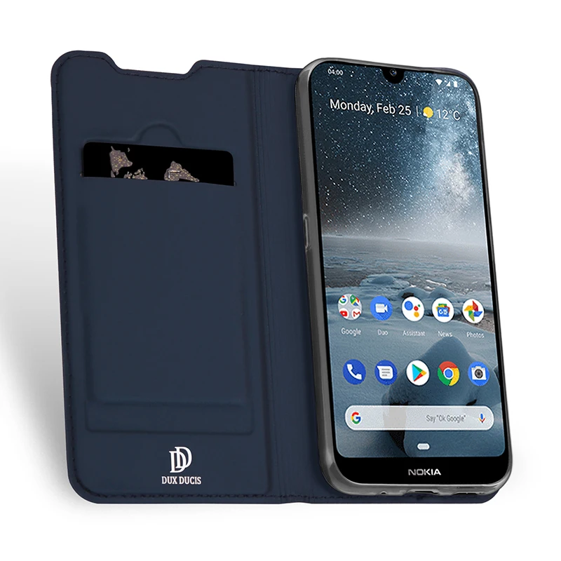 Для Nokia 4,2 Чехол Флип Роскошный из искусственной кожи противоударный чехол с подставкой для телефона s для Nokia 4,2 задняя крышка Coque