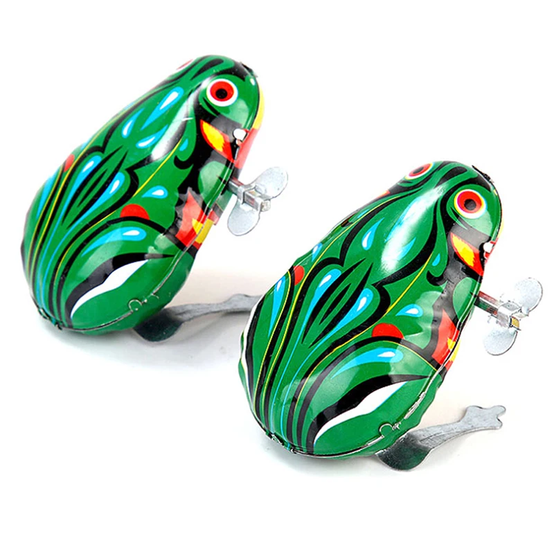 Kids Tin Wind Up Clockwork Toys Jumping Iron Frog Rabbit Cock Toy Action Figures Toy For Children Kids Classic Toy Kids Tin Wind Up Clockwork Toys Jumping Iron Frog Rabbit Cock Toy Action Figures Toy For Children Kids Classic Toy