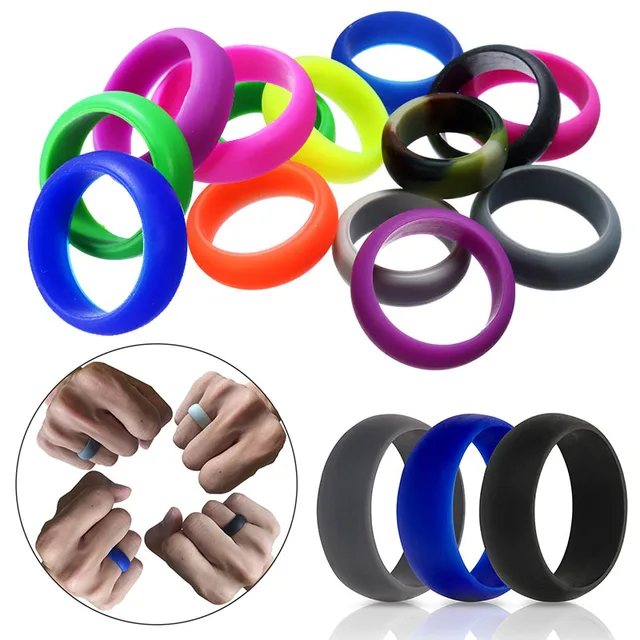 LNRRABC Silicone Movement Couple's Wedding Round Solid Environmental Cool Popula LNRRABC Silicone Movement Couple's Wedding Round Solid Environmental Cool Popula