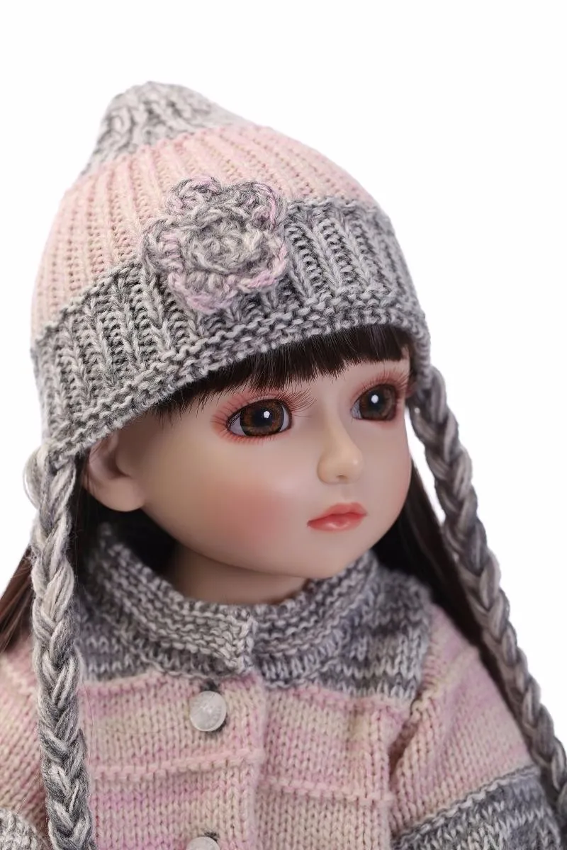 45 см Высокое качество реалистичные Пластик принцессы SD/BJD кукла игрушки милый подарок на день рождения играть дома игрушки коллекционные куклы