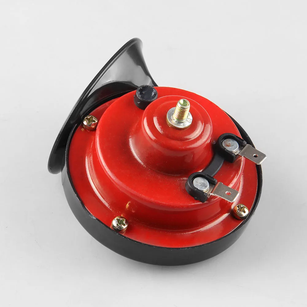 Loud Dual tone Snail Horn Universal Electric Air Horn 12V 110 dB Car