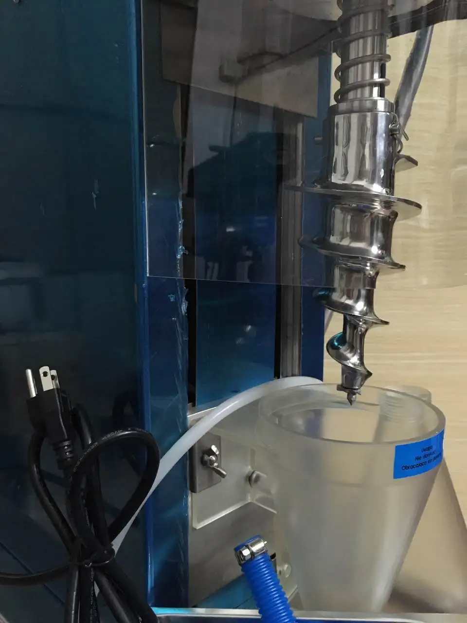 Вертикальный полуавтоматический шпатель для мороженого Ручной смеситель фруктовый шпатель для мороженого быстрого смешивания