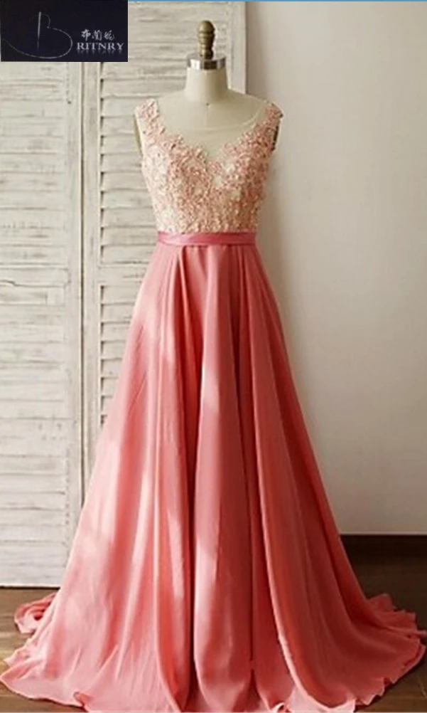Новое поступление Vestido De Noiva кружевное свадебное платье шифон пляж цвет свадебное платье