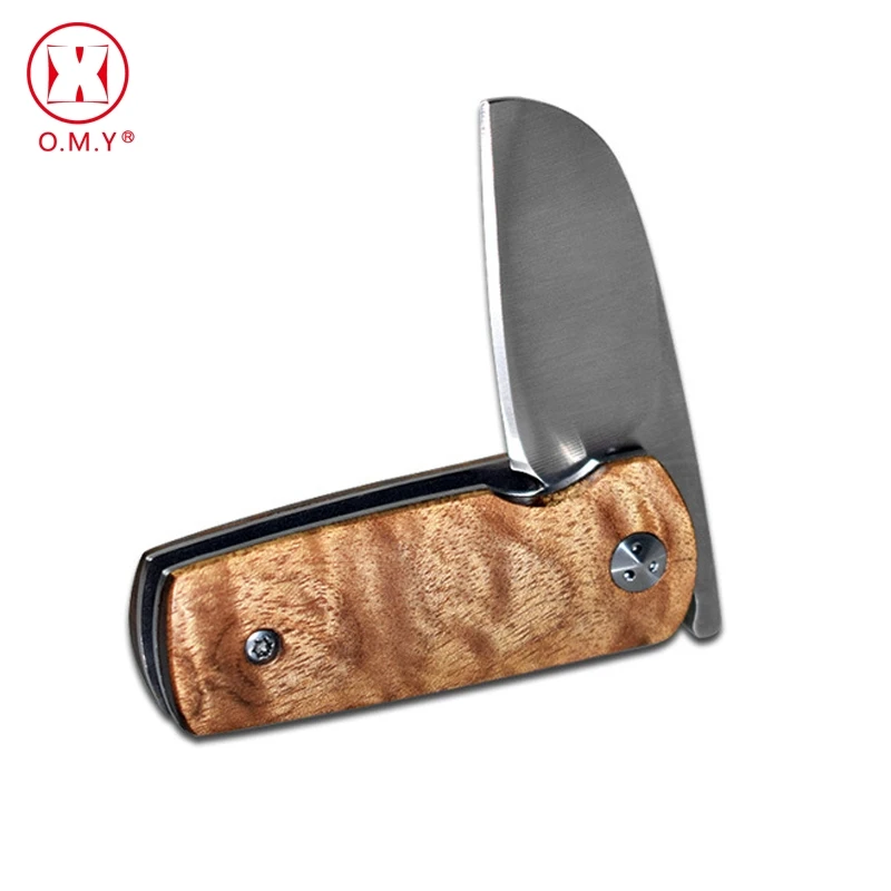 OMY Blade Shadow деревянный карманный нож, складные ножи, инструмент для выживания на открытом воздухе, Походный нож, мини-нож, механизм, ручные инструменты