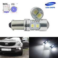 ANGRONG 2x H6W BAX9s 433 10 SMD SAMSUNG светодиодный лампы боковые Парковка свет лампы для BMW 3 серии