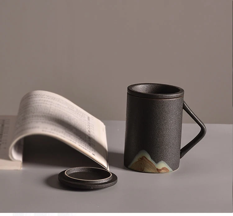 TANGPIN китайские керамические чайные кружки, керамические чашки для путешествий, кофейные кружки с фильтрами 300 мл