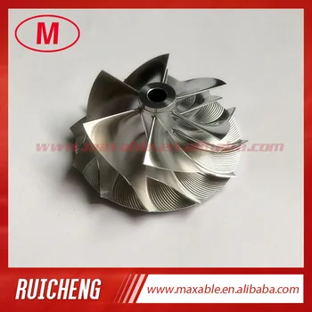 

RHF5HB 6+6 blades 49.62/61.98mm Turbo Billet/milling/aluminum 2618 compressor wheel for VF30/VF34 Upgrade