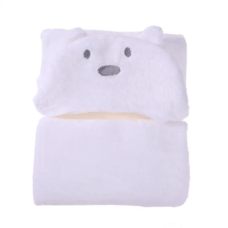 Банное полотенце с капюшоном для детей, банный халат для малышей, милое полотенце с рисунком животных, детское одеяло с капюшоном, банное полотенце для малышей - Цвет: 09