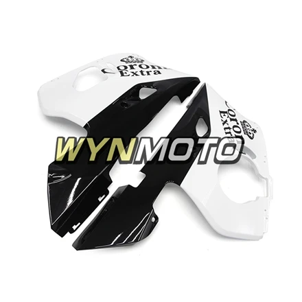 Выполните обтекатели комплект для Yamaha R6 1998-2002 98 99 00 01 02 год впрыск АБС пластмасса Кузов Мотоцикл Белый Черный линии