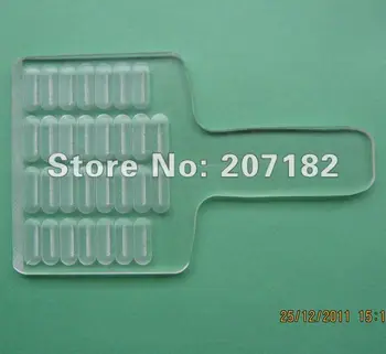 

(Size 000-5 Capsule) Plexiglass 30 Grains Capsule Counting,Capsule Counting Sheet,Capsule Counter