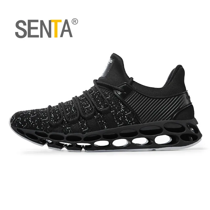 

2019 Blade Running Shoes for Men Breathable Sports Shoes Antiskid Damping Outdoor Walking Jogging Athletics Sneakers Zapatills