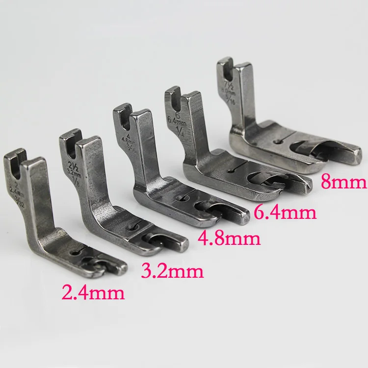Free shipping 5pcs Industrial lockstitch Sewing Machine Presser Foot