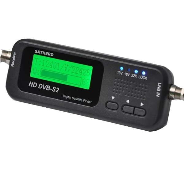 Цифровой Карманный спутниковый искатель Sathero оригинал HD DVBS2 USB 2 0 сигнал SatFinder SH 100HD