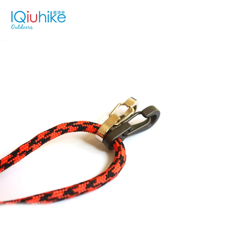 10PCS EDC Keychain Spring Clasps Climbing Carabiners Camping Bottle Hooks Paracord buckle Accessorie Tactical Survival Gear