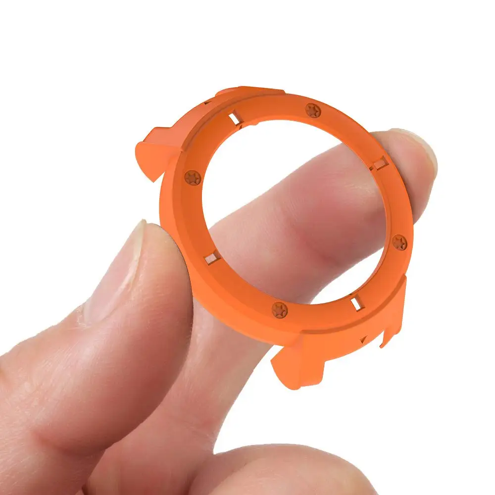 Orange PC защитный чехол для часов для Xiaomi Huami Amazfit Verge 3 ультратонкий защитный чехол для Amazfit 3 Verge чехол-бампер аксессуар - Цвет: Orange