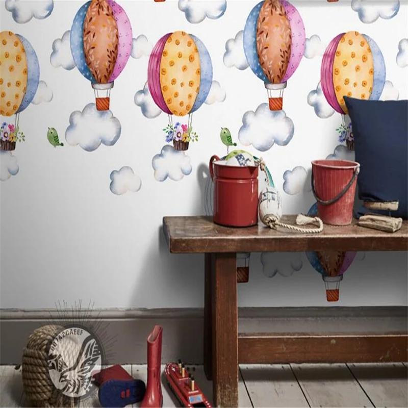 Cartoon balloon room Custom 3D wall mural wallpaper for living room Modern fashion beautiful new photo murals wall paper behang