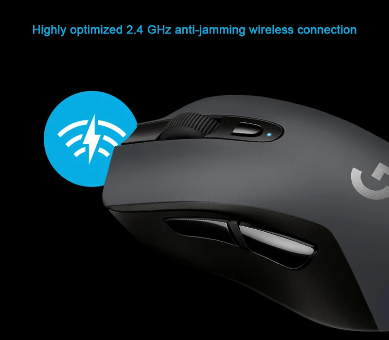 Беспроводная игровая мышь logitech G603, оптическая мышь LIGHTSPEED 12000 dpi, Bluetooth, для ПК, ноутбука, эргономичная, официальный тест агентства