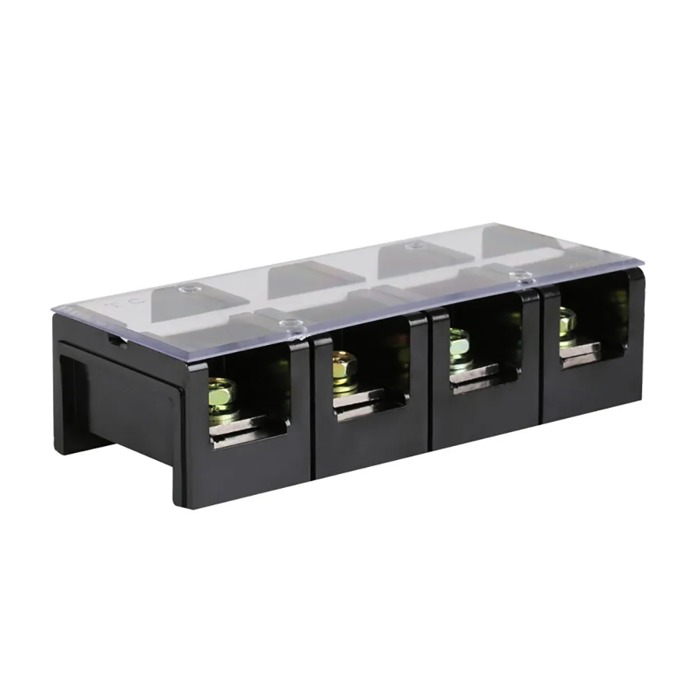 TC-2004 600 V 200A двухрядный 4 P 4 положения полоса барьер винт клеммный блок