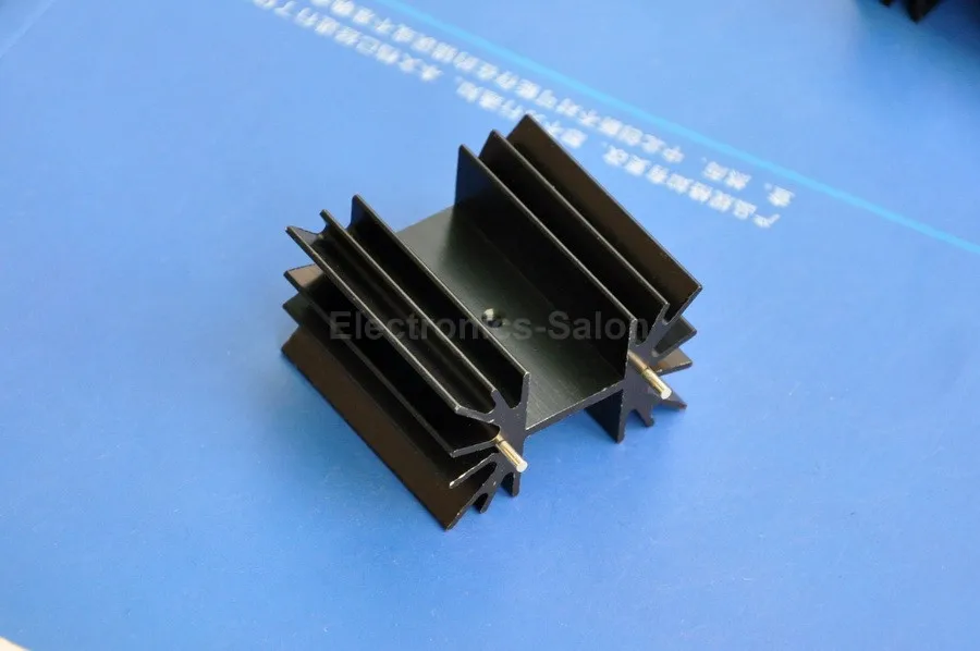 Радиатор для TO-220/TO-3P/TO-247, " x 1,65" x 1,", PCB Mount