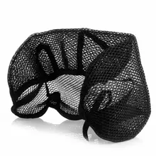 Сетчатый чехол для сиденья Мотоцикла защитная сетка 3D Защитная Подушка Черные Аксессуары из полиэстера