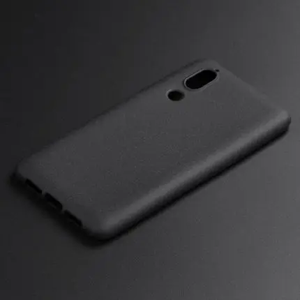 Черный Модный черный цвет для Sharp Aquos S2 чехол Мягкий силиконовый чехол s для Sharp FS8010 задняя крышка для Sharp S 2 Чехол - Цвет: Черный