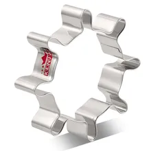 KENIAO Rudder формочка для печенья-10x10 cm-морской резак для печенья и помадки-нержавеющая сталь