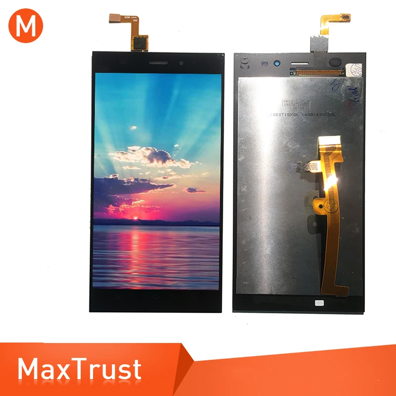 10 шт./лот Одежда высшего качества 5," для Xiaomi Mi3 ЖК-дисплей Дисплей и Сенсорный экран планшета монтажный Модуль Замена черно-белый цвет