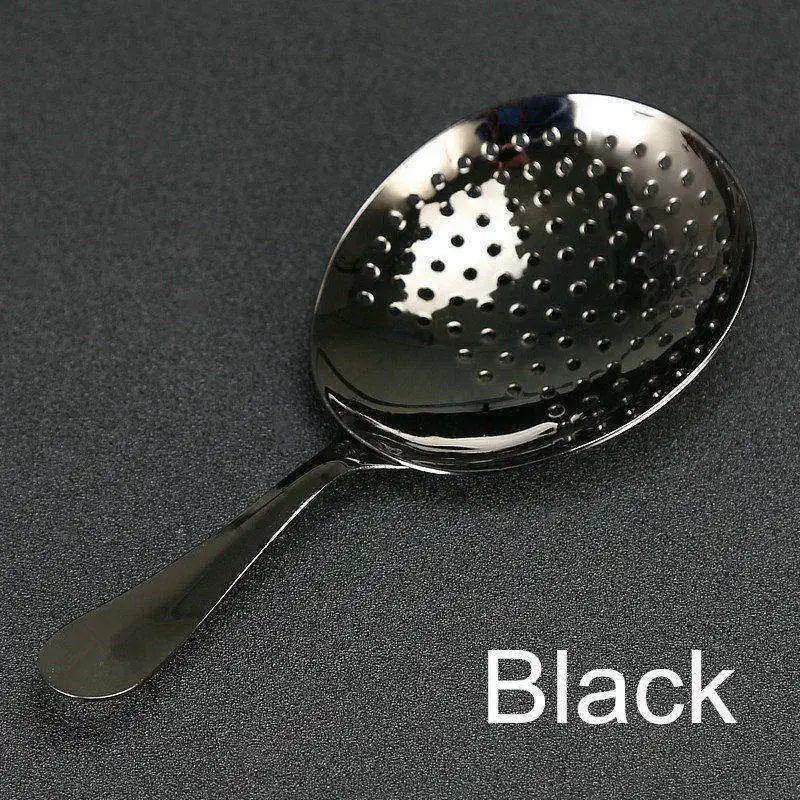 Gunmetal Black Стрейнер 304 Нержавеющая сталь жлеп ситечко бармен шейкер для коктейлей винный ледяной фильтр бар Кофеварка Смешанные - Цвет: Gunmetal Black